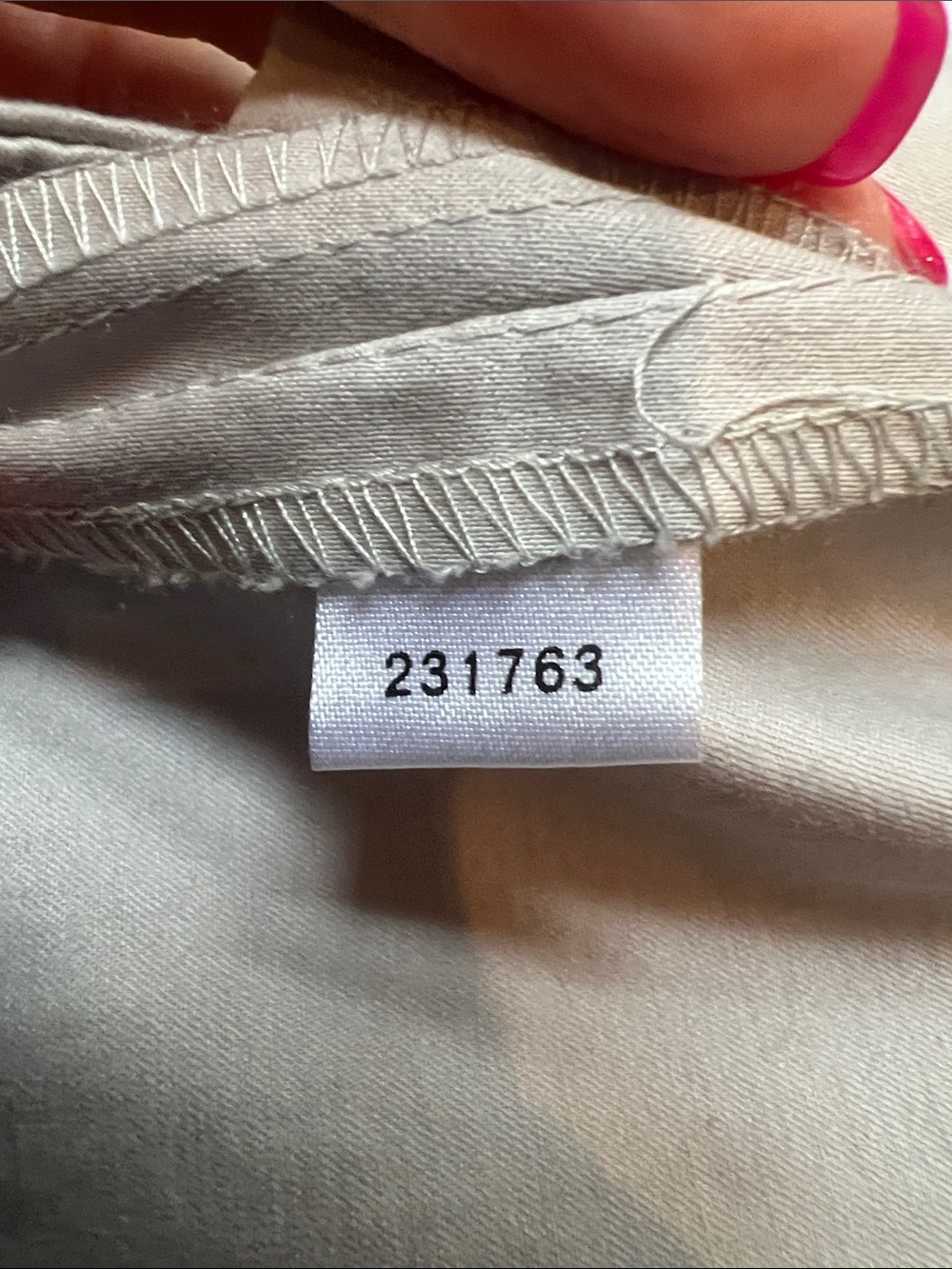 Ann Taylor Lindsay Sz 4 Women's Ankle/Crop Light Gray Pants Staple Simple - Picture 7 of 9